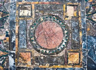 Roman marble floor background