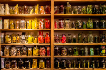 Bocaux de carreaux de mosaïque 