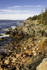 Rocky Shore of Maine