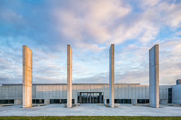 Modern concrete architecture