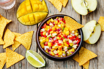 apple mango salsa