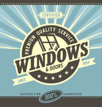 Windows and doors retail and service