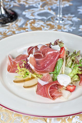 cheese and bacon salad