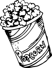 Black And White Popcorn Bucket - Free White Bucket Cliparts, Download Free Clip Art, Free ... : Find it at the popcorn wagon in front of arabian coast for ¥.