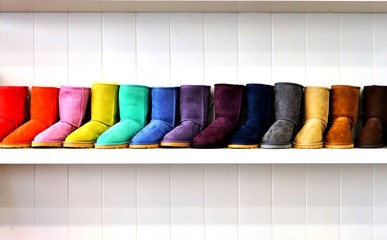 Warm, fuzzy sheepskin Australian winter boots in many colors