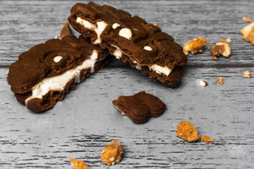 Chocolate baking halves