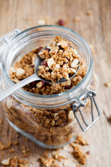 Homemade granola