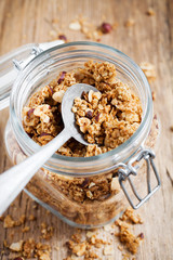 Homemade granola