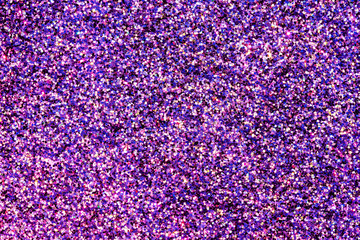Glitter shiny bokeh background.