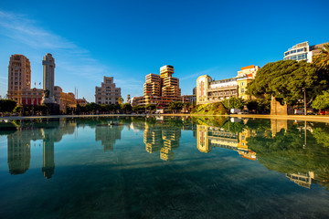 Obraz premium Square of Spain in Santa Cruz