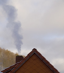 Schornstein Gas Heizung
