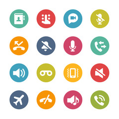 Web and Mobile Icons 1 -- Fresh Colors Series