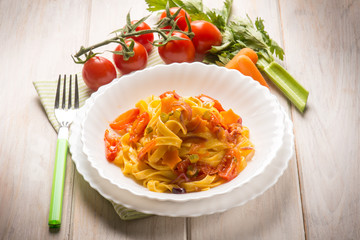 vegetarian tagliatelle