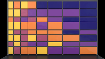 abstract background in stylish colors