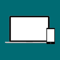 Modern gadget illustration