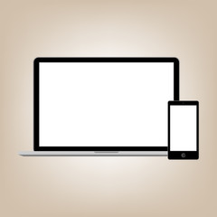 Modern gadget illustration