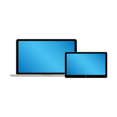 Modern gadget illustration