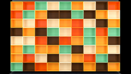 abstract colorful geometric background