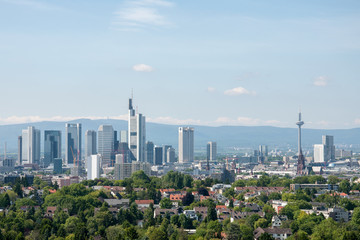 Obraz premium Frankfurter Skyline