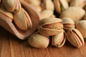 A lot pistachio nuts