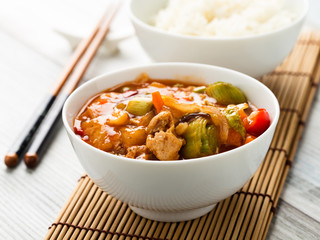 Süß-saures Gemüse - sweet and sour veggies