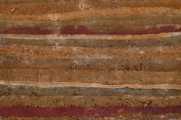 Background texture of stone layer wall