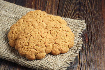 Homemade oatmeal cookies