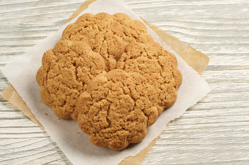 Homemade oatmeal cookies