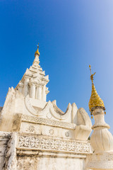 Fototapeta na wymiar Shwe Yan Pyay Temple , Inle lake , Shan State , Myanmar