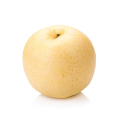 pear fruit over white background