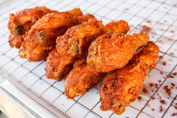 Fried chicken.