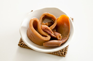 缶詰の味付イカ
