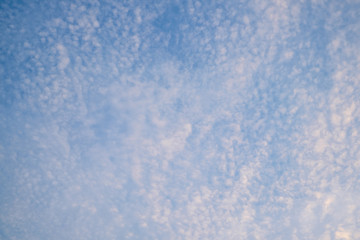 Beautiful colors on cloudscape for background