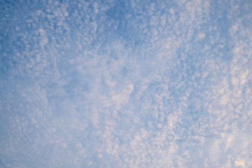 Beautiful colors on cloudscape for background