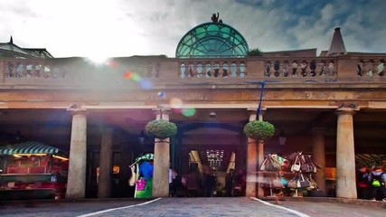 Time-lapse at Covent Garden in London