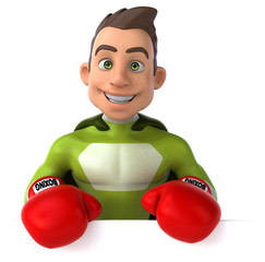 Fun superhero