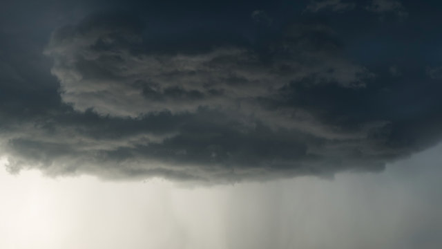 Heavy Rain Storm Clouds, Thunderstorm Dramatic Sky