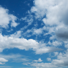 clouds and blue sky weather background
