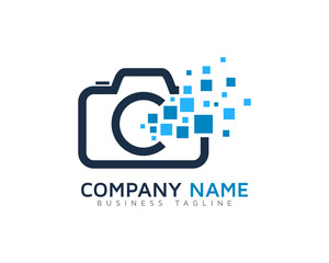 Digital Photo Logo Design Template