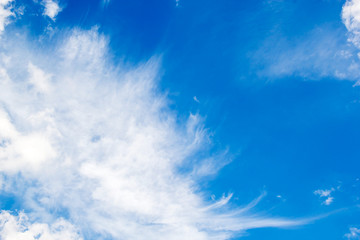 Naklejka na ściany i meble clouds in the blue sky 