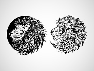 Lion Head Emblem