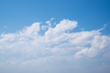 Beautiful colors on cloudscape for background