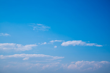 Beautiful colors on cloudscape for background