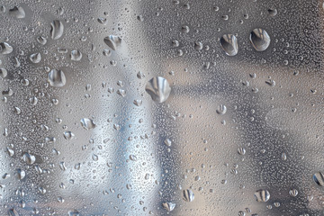 Water Droplet on the glass