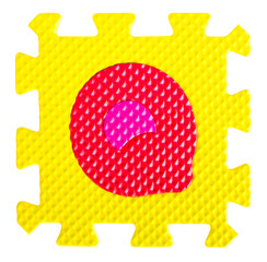 Alphabet jigsaw toy piece