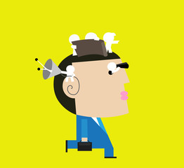 Teamwork / The team work of head