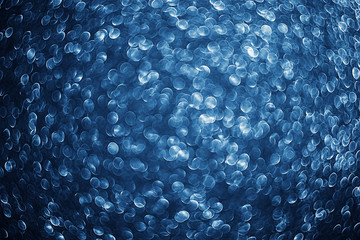 Blue Bokeh Background