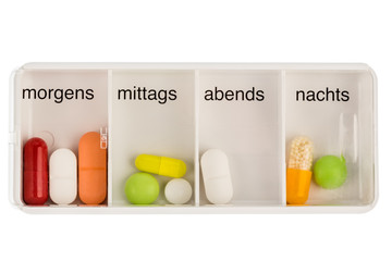 Tablettenspender und Tabletten