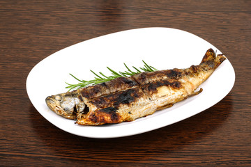 Grilled trout