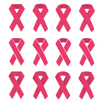 Ribbon set of Breast Cancer
